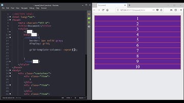 Using the repeat value with CSS Grid layout