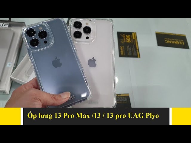 Ốp lưng iPhone 13 Pro Max / 13 / 13 Pro / 13 Mini UAG Plyo - Mẫu trong suốt chống sốc tốt nhất