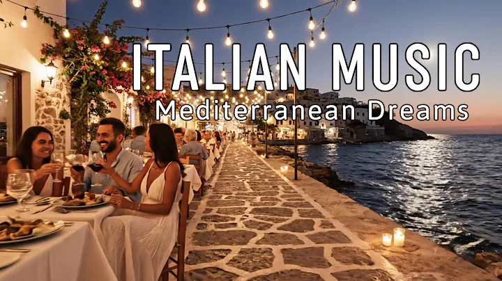 🎶 Italian Vibes & Mediterranean Music 🎶 2+ Hours Scenic Amalfi Coast & Lake Como Relaxation 4K