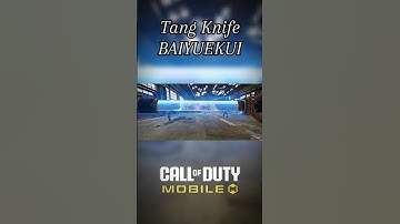 Tang Knife - BAIYUEKUI #codm #codmobile #callofdutymobile #codmobileclips #codmth #shortvideo