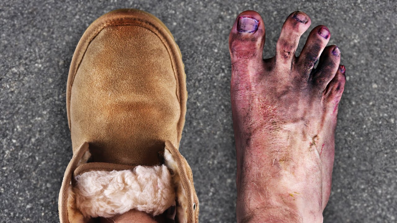 I Ran An ENTIRE Marathon In Fur Boots