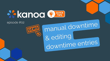 Quick Tips #03: Downtime Editing