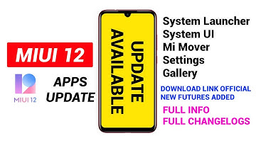 MIUI 12 New Update 😍 MIUI System Apps New Update | New Futures | System Launcher, Mi Mover, Gallery