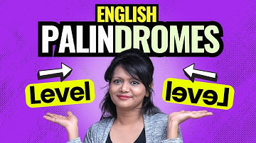 Level Up Your English! ⬆️ Learn About Palindromes! 🤯 Learn English With Fun! Expand Your Vocabulary!