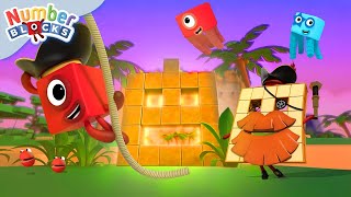 Momentos Mais Engraçados Numberblocks Em Português Aprenda A Contar Matemática Para Crianças