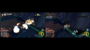 KH2FM HD (PS4) (ENG) - Data Demyx 99 Clone Comparison