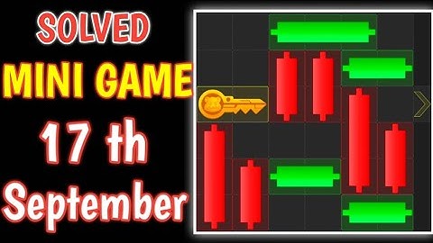 17th Hamster kombat Daily Mini-Game ( Puzzle Solved ) in few Second