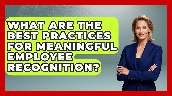 What Are the Best Practices for Meaningful Employee Recognition? | Office Wellness Insights News