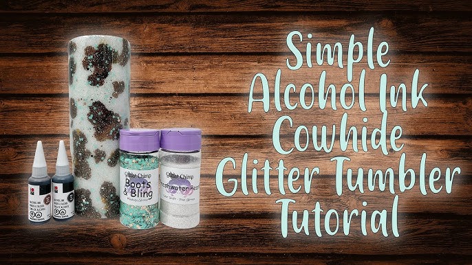 How to Modge Podge a Glitter Tumbler for Beginners 