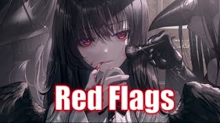 {Nightcore} Red Flags | Rachel Lorin (lyrics)