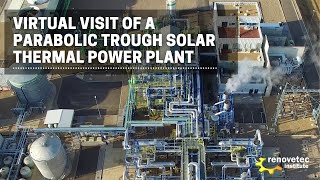 VIRTUAL VISIT OF A PARABOLIC TROUGH SOLAR THERMAL POWER PLANT