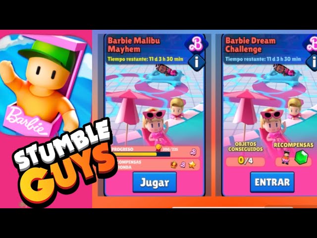 Stumble Guys e Barbie - Confira as novidades do evento!-Tutoriais