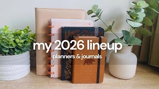 My 2026 Planner & Journal Lineup