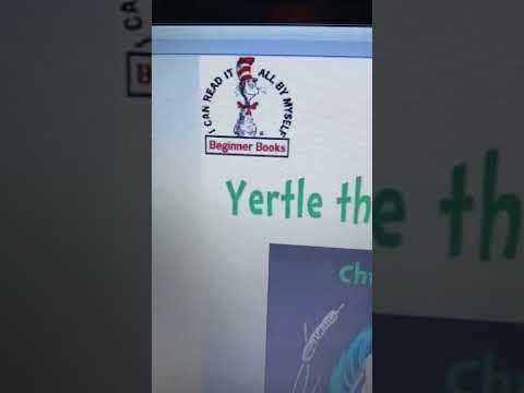 Dr. Seuss Yertle The Turtle - New Book