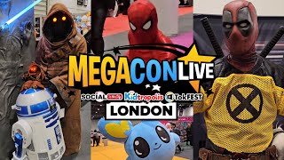 MEGACON LIVE LONDON | Day Two - Causing CHAOS with a Jawa! More AMAZING Cosplays, & Walkthroughs!