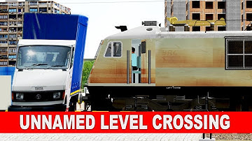 UNMANNED LEVEL CROSSING AWARENESS MOVIE INDIAN RAILWAYS IN MSTS OPEN RAILS