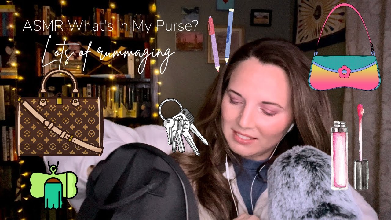 ASMR What's in my Purse? YouTube