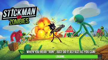 Stickman vs Zombies Gameplay || iOS/Android