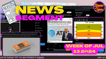 XMR Signer, Trump Pro Monero, XMR and BTC Atomic Swap & more! 07/13/24 (NEWS EPI 174)