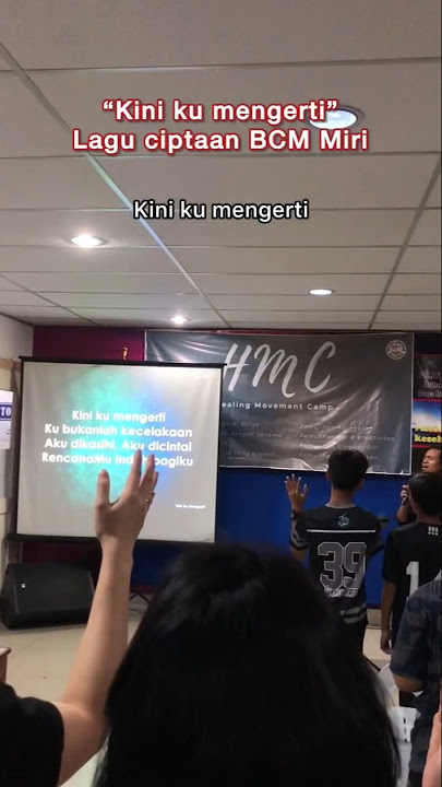 “Kini ku mengerti...” Inilah suara dari hati yang sudah dipulihkan #HealingMovementCamp #gospelmusic