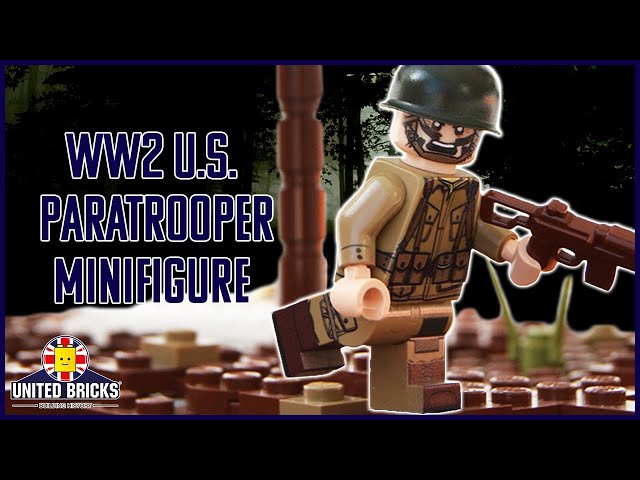 WW2 U.S. Paratrooper, LEGO Minifigure