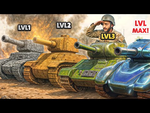 من دبابة العصر الحجري الى دبابة فضائية