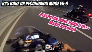 TES YAMAHA R3 SPEK FFA 🆚 MOGE ER-6 AUTO DITINGGAL SEKEBON🔥