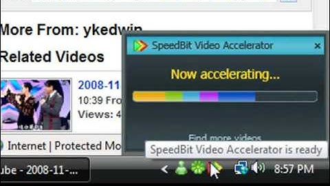 SpeedBit Video Accelerator beta for YouTube