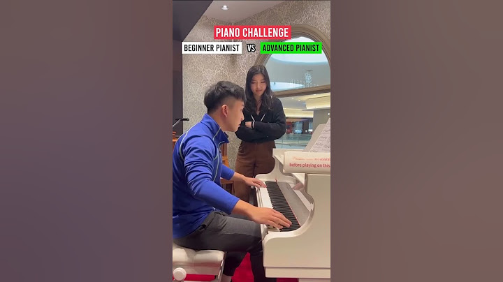Beginner pianist VS advanced pianist #shorts