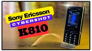 Sony Ericsson K810i review | Sony Ericsson Cybershot K810i
