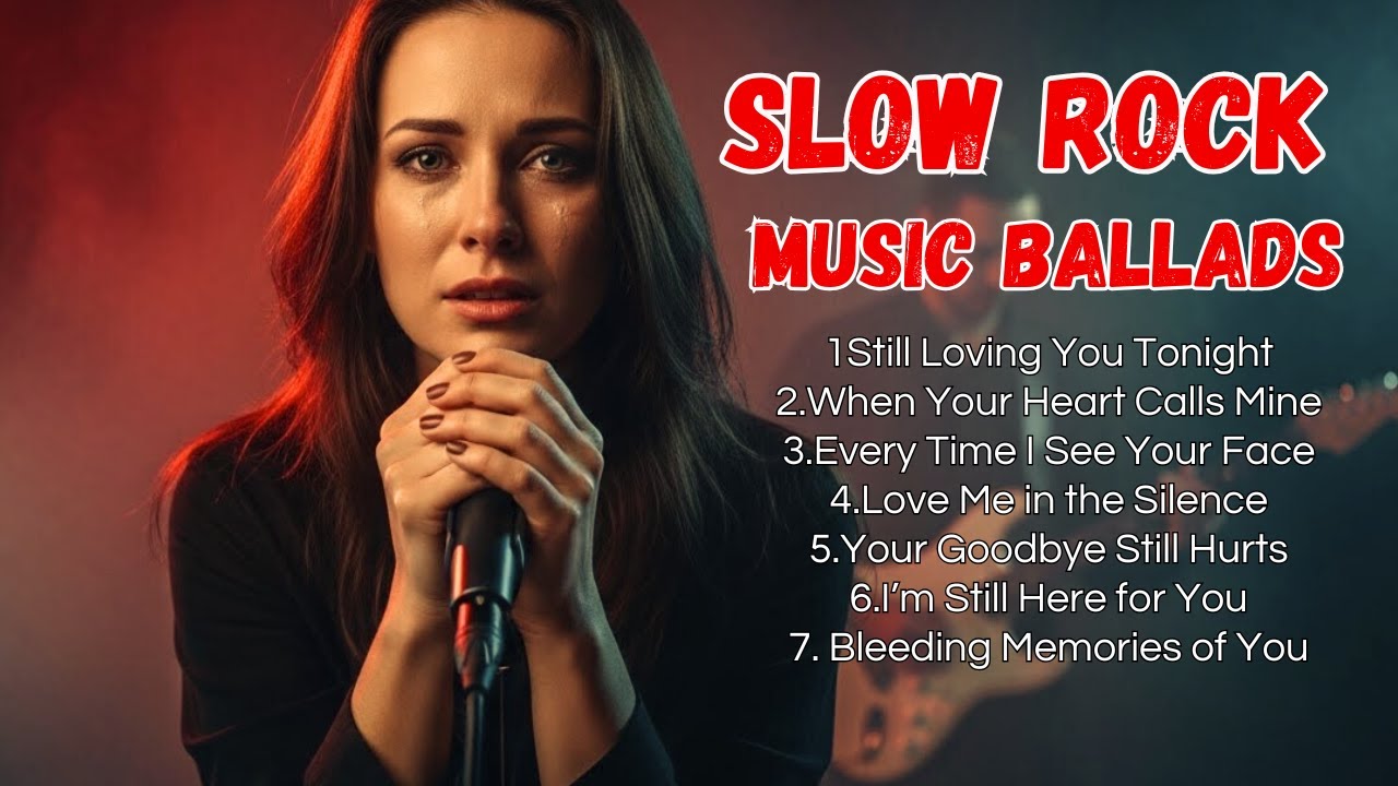 Heartbreaking Slow Rock Ballads That Heal & Inspire 💔 Emotional Guitar Rock Hits You’ll Love
