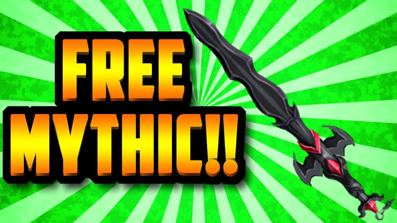 You Can Get A Free Onyx Mythic Knife Roblox Assassin Youtube
