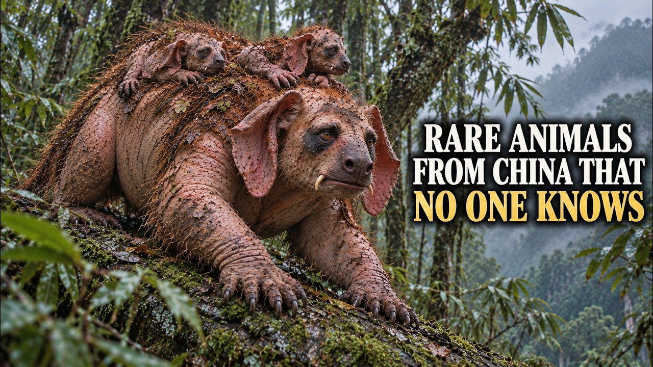 15 Strange and Rare Animals of CHINA | Species Nobody Knows