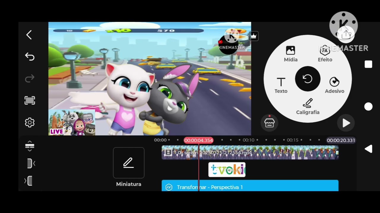 Angela Maria Black hole add round 1 kineMater speedrun