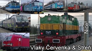 Vlaky Červenka & Střeň 27.3.2024