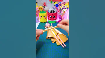 فستان عروسه بدون خياطه او لزق اختراع Shorts Diy Recycling Craft Art Ideas Fyp 
