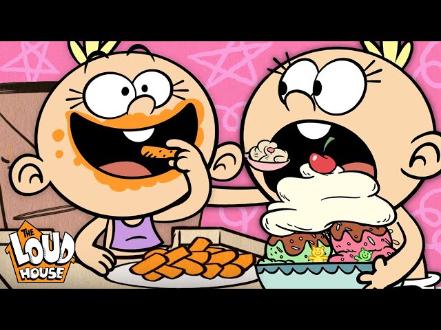 Baby Lily's Yummiest Food Moments! 🍧 w/ Lincoln, Luna,  | Compilation | The Loud House class=