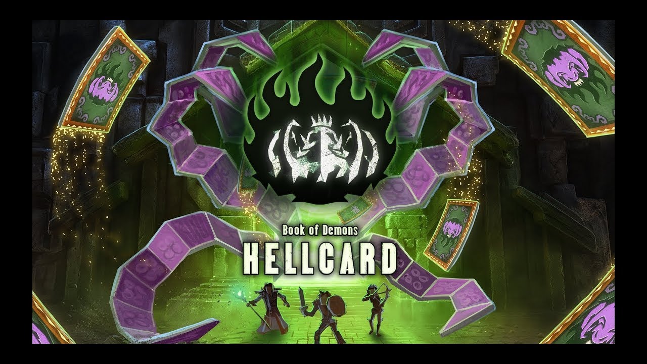 Book of Demons: Hellcard - A fluid Deck Building rougelite with a unique art style