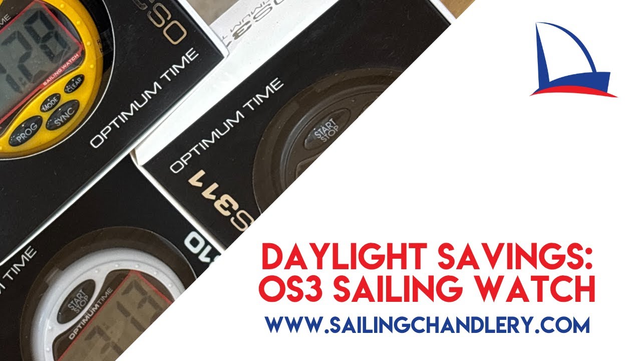 2025 Daylight Savings (UK): How to Change the Time on your OS3 Sailing Watch | Sailing Chandlery
