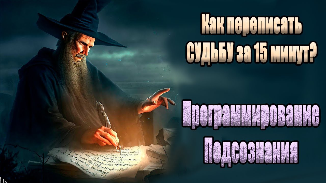 Как перепрограммировать подсознание на счастье - ответ здесь! - YouTube