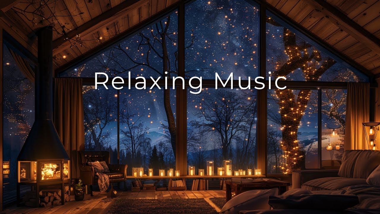 Relaxing Piano Music for Stress Relief & Sleep | Cozy Ambience