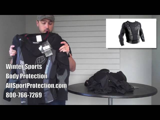 Amerikaans voetbal schild Inferieur Body Armor for Snowboarding, Skiing & Other Winter Sports - YouTube