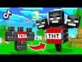 Testing CLICKBAIT TIKTOK HACKS in Minecraft