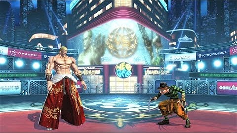Geese Howard vs Choi Bounge (Hardest AI) - KOF 14