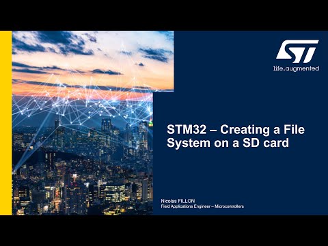 STM32 – Creating a File System on a SD card