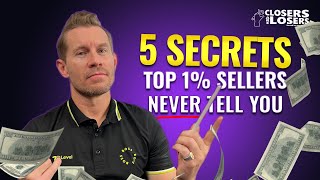 5 Secrets of TopEarning Salespeople | Jeremy Miner