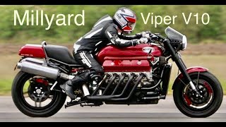 Millyard Viper V10 motorcycle  Maintenance and test ride