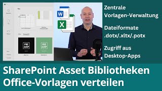 Sharepoint Asset Bibliotheken - Word Excel Vorlagen Zentral Bereitstellen