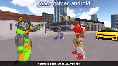 Wild Fox Transform Bike Robot Shooting: Robot Game