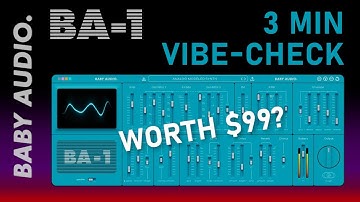 Is Baby Audio BA-1 Worth It? Honest Vibe-Review of the $99 Yamaha CS-01 VST